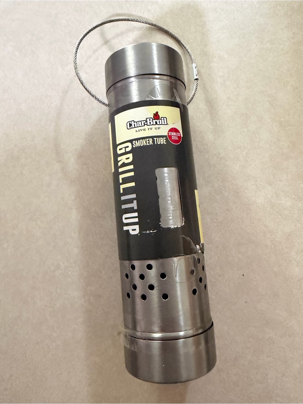 Stainless Steel Smoker Tube - Silver
